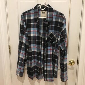 Men's Vans Off The Wall Flannel Shirt Size Medium